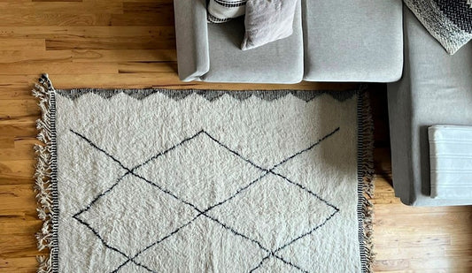 How to tell if your Moroccan Beni Ourain Berber Rug is Authentic