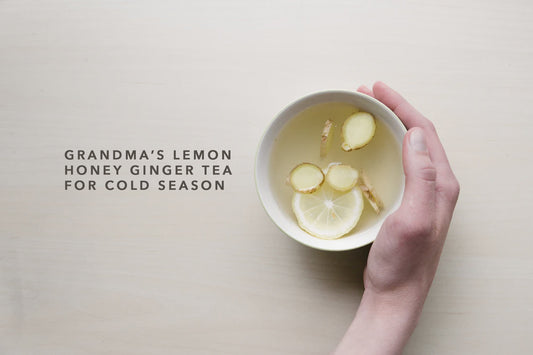 Ginger Lemon Honey Tea: Natural Cold Season Relief